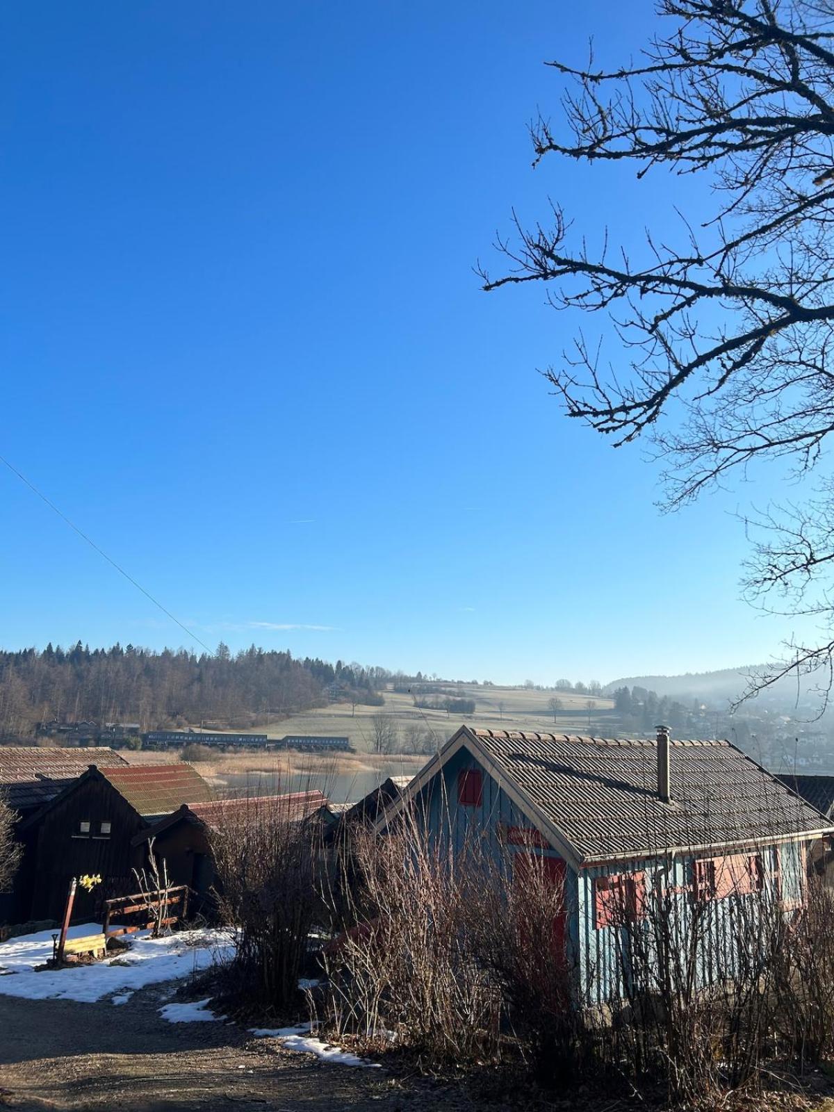La Parenthese Vue Lac Les Grangettes Kültér fotó