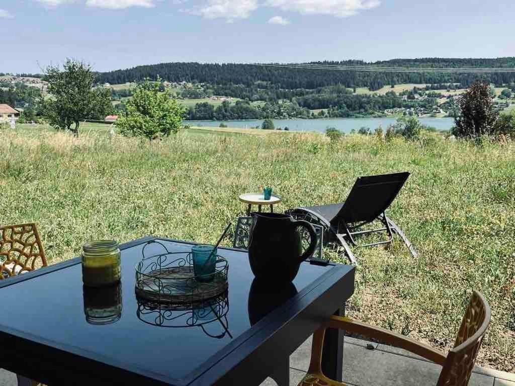 La Parenthese Vue Lac Les Grangettes Kültér fotó