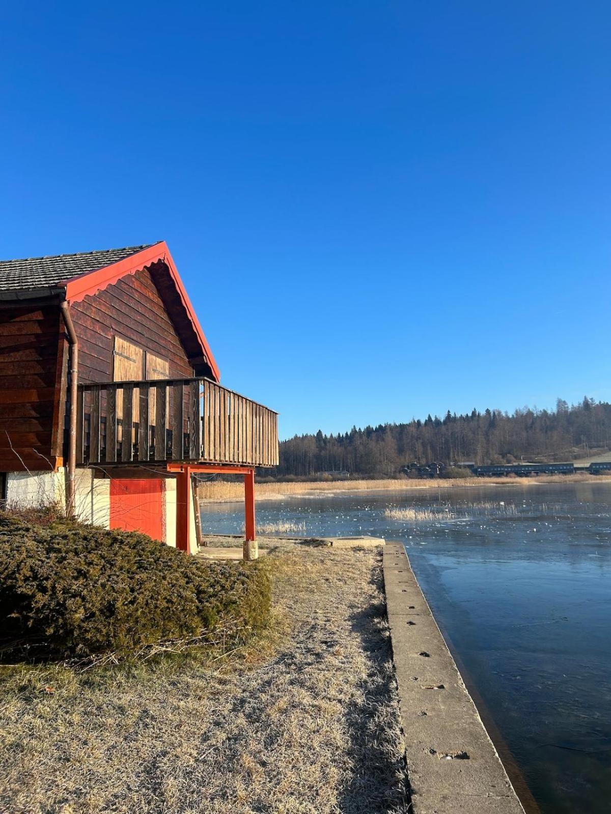 La Parenthese Vue Lac Les Grangettes Kültér fotó